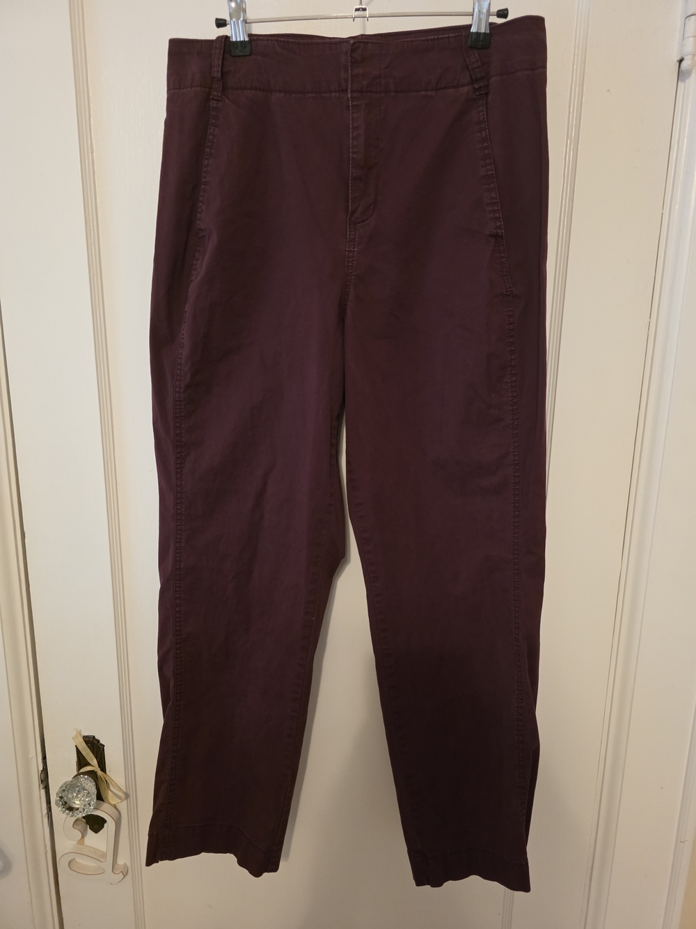 a new day Women's Chino Pants in Burgundy